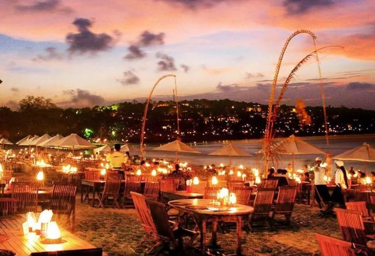 fine dining bali-jimbaran bay seafood club