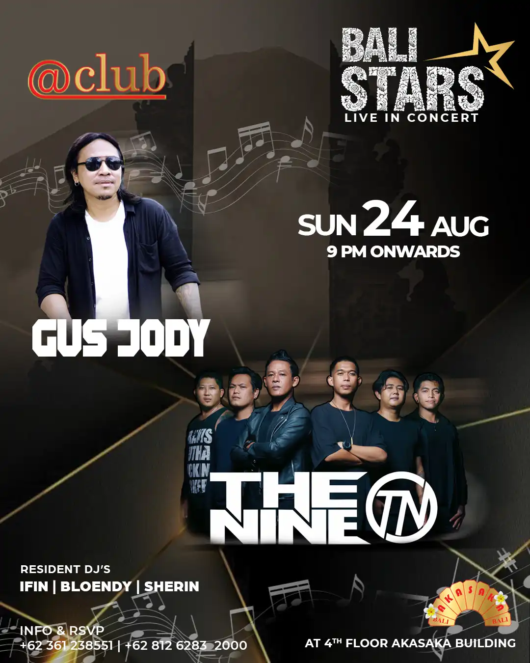 GUS JODDY & THE NINE - BALI STARS
