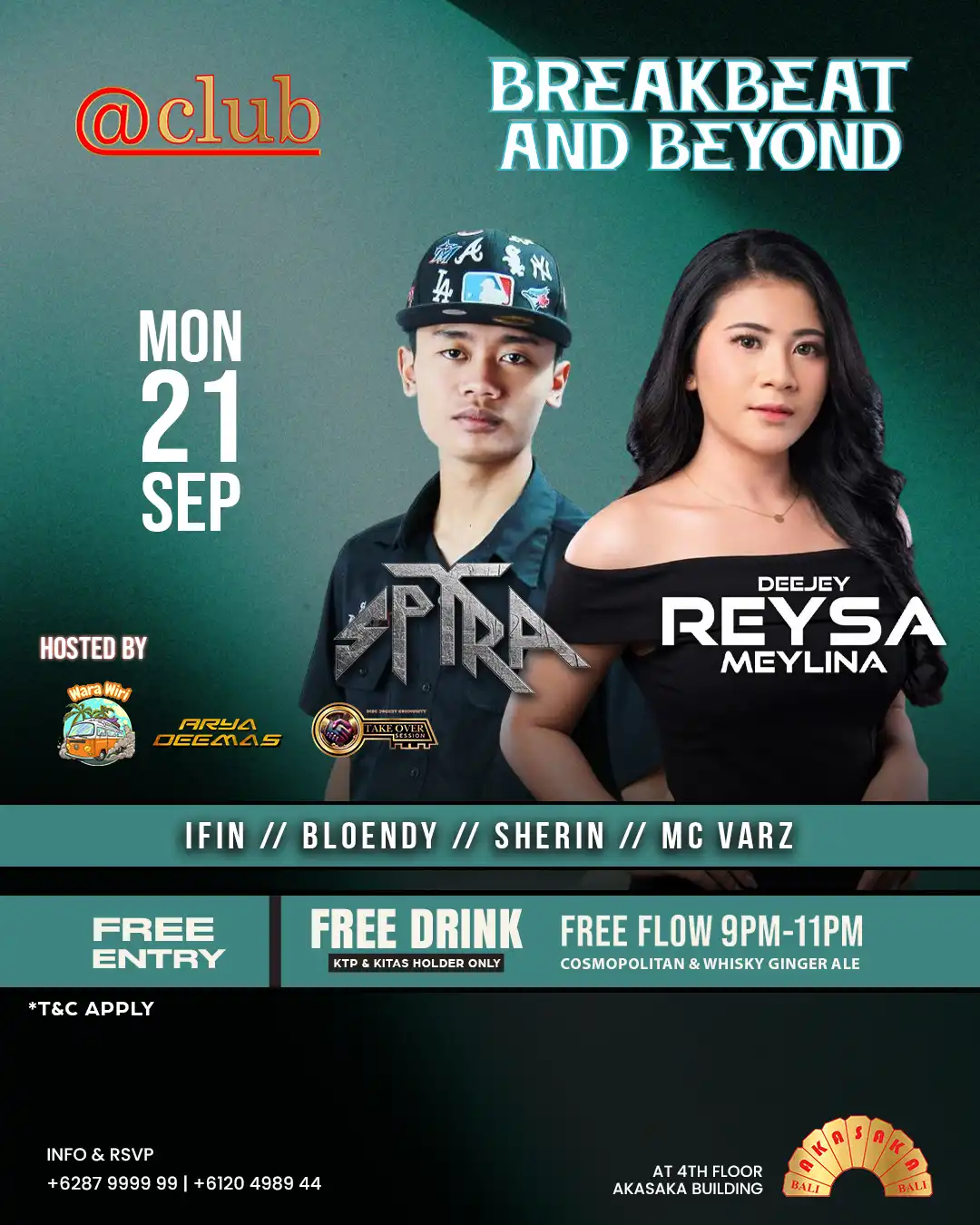 SPTRA & REYSA MEYLINA - BREAKBEAT & BEYOND