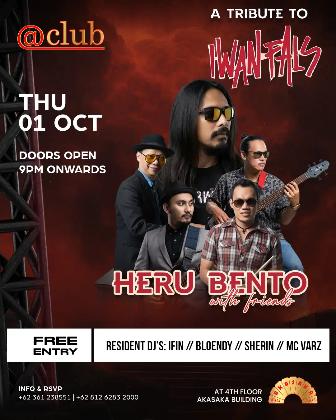 A TRIBUTE TO IWAN FALS - HERU BENTO & FRIENDS